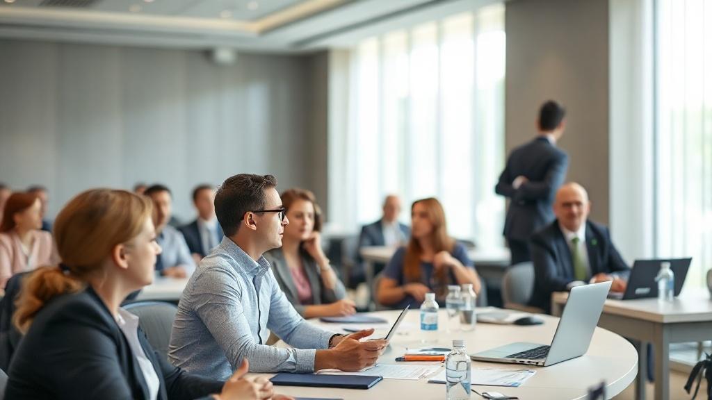photo of a business conference photo of a business conferenceфото